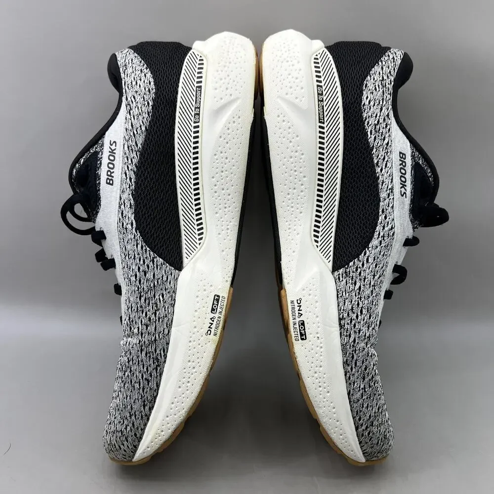 Brooks Adrenaline GTS 24 Running Shoes Men Size 10.5 Gray Mesh Comfort Sneakers